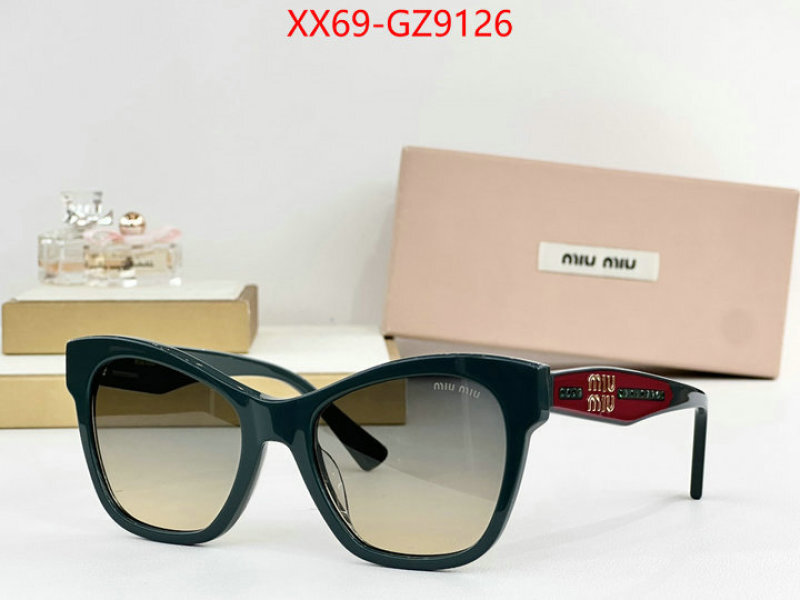 Glasses-Miu Miu buy high quality cheap hot replica ID: GZ9126 $: 69USD