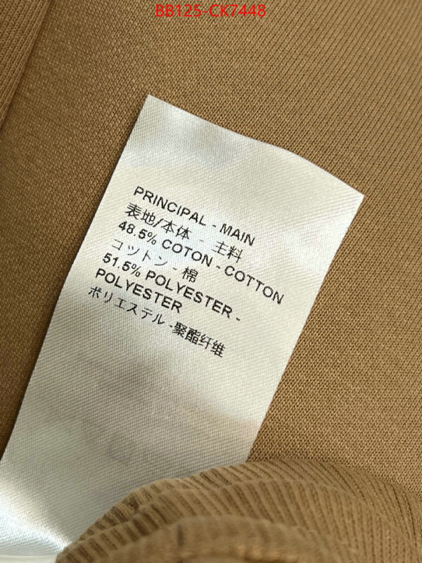 Clothing-LV quality aaaaa replica ID: CK7448 $: 125USD