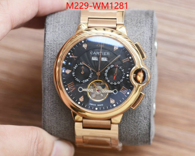 Watch(TOP)-Cartier new designer replica ID: WM1281 $: 229USD