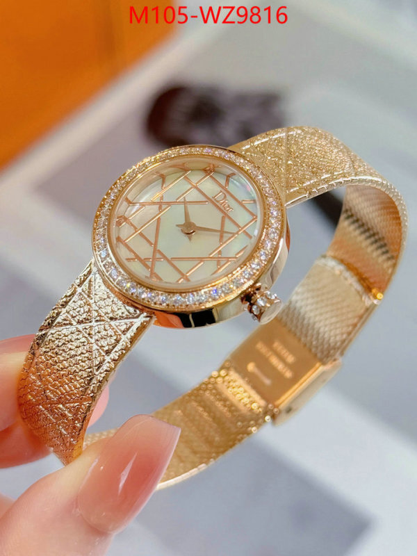Watch(4A)-Dior buy 1:1 ID: WZ9816 $: 105USD