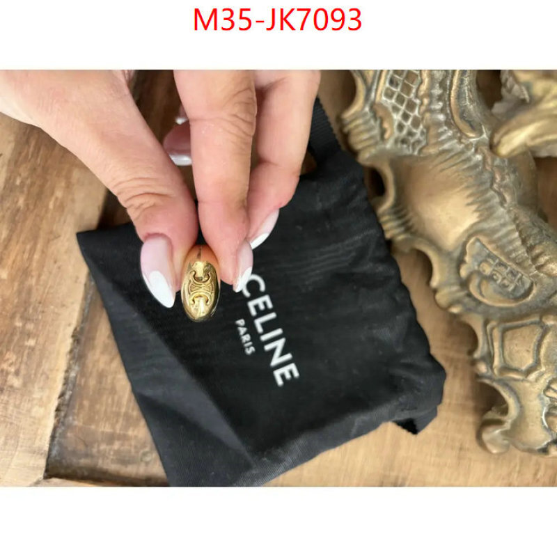Jewelry-CELINE best site for replica ID: JK7093 $: 35USD