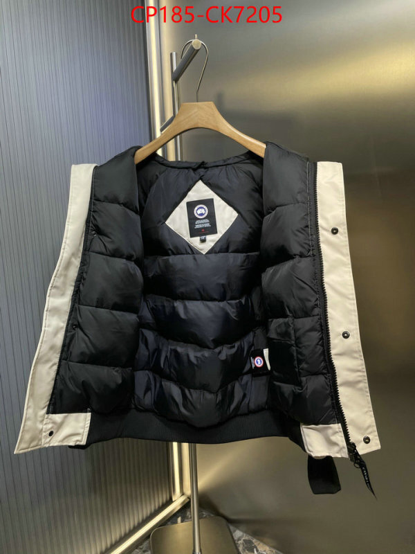 Down jacket Men-Canada Goose new designer replica ID: CK7205 $: 185USD