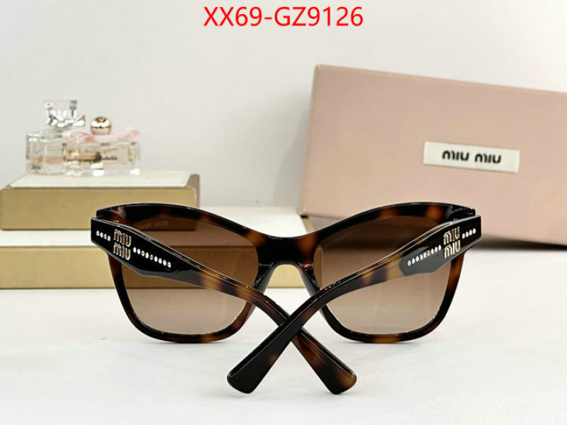 Glasses-Miu Miu buy high quality cheap hot replica ID: GZ9126 $: 69USD