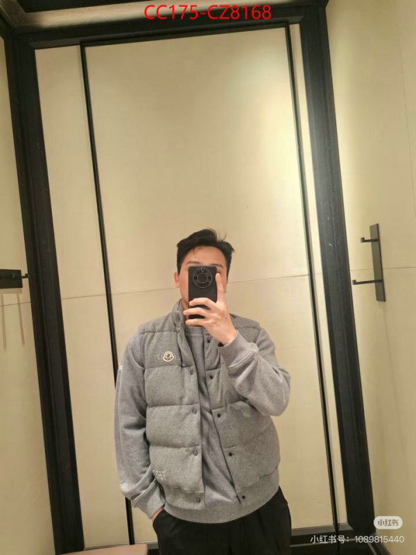Down jacket Men-Moncler fake high quality ID: CZ8168 $: 175USD