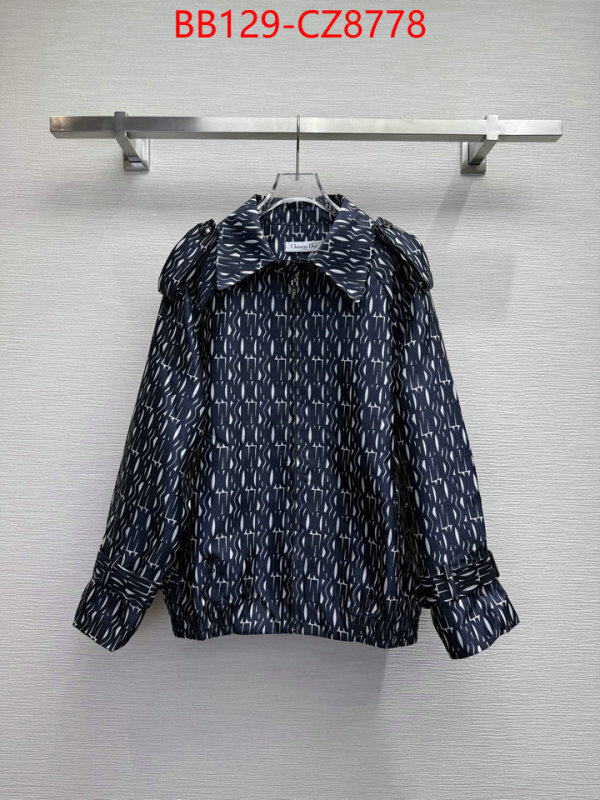 Clothing-Dior high quality customize ID: CZ8778 $: 129USD