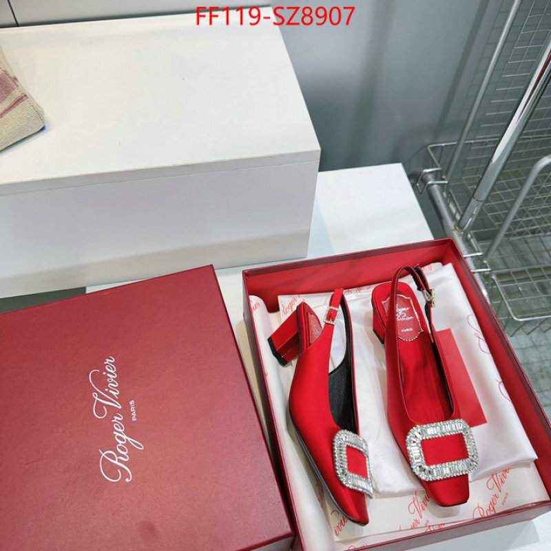Women Shoes-Rogar Vivier replica 1:1 high quality ID: SZ8907 $: 119USD