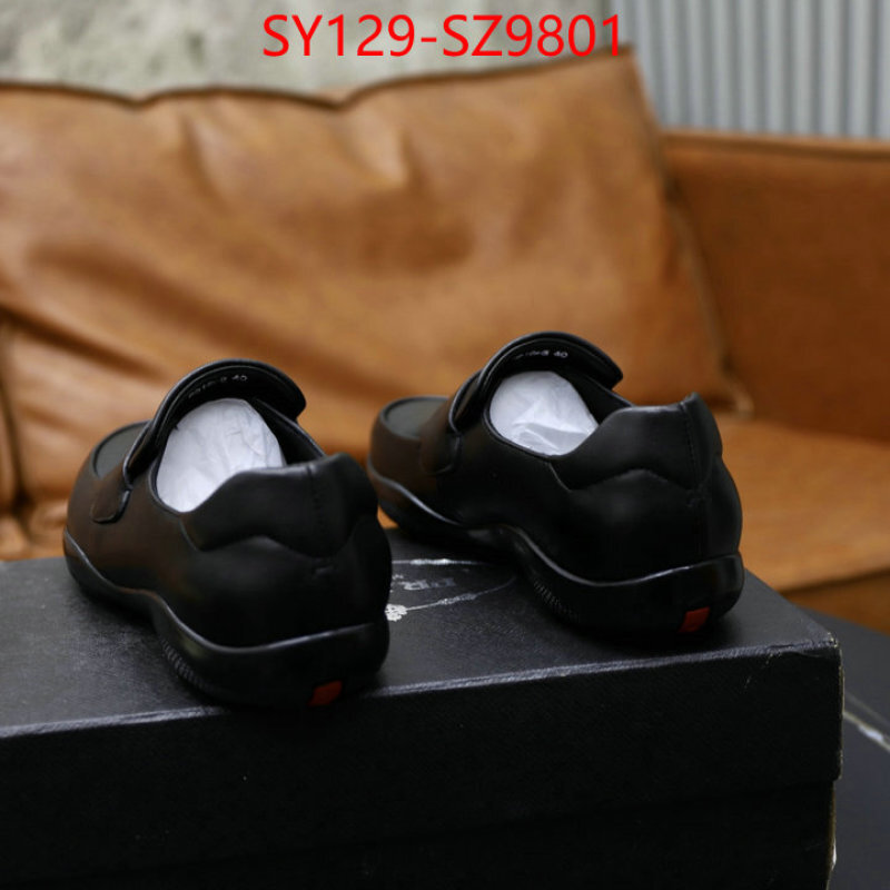 Men shoes-Prada designer fake ID: SZ9801 $: 129USD