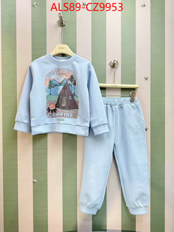 Kids clothing-Fendi top quality ID: CZ9953 $: 89USD