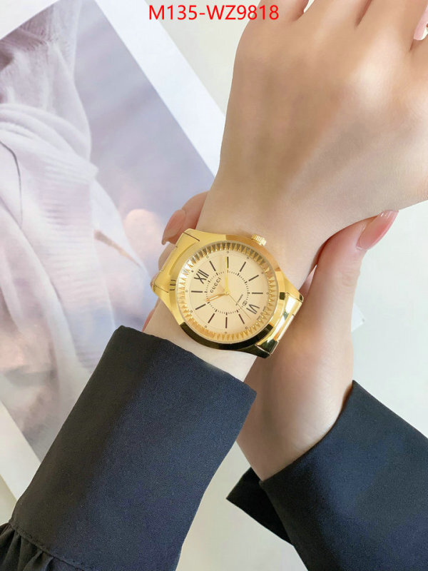 Watch(4A)-Gucci 1:1 ID: WZ9818 $: 135USD