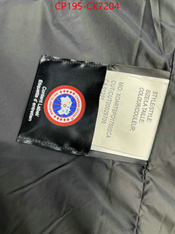 Down jacket Men-Canada Goose buy 2024 replica ID: CK7204 $: 195USD