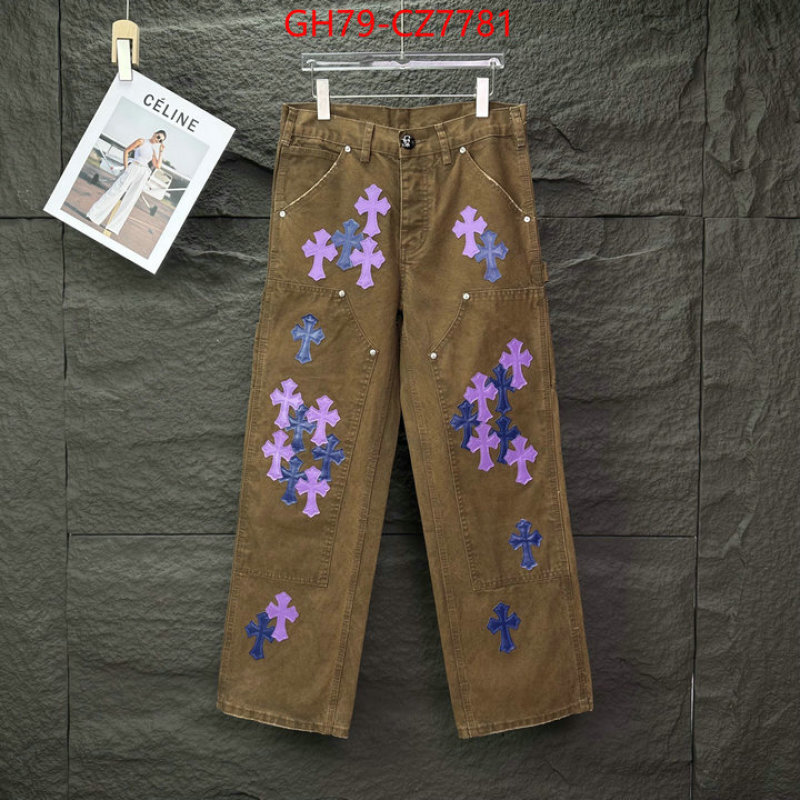 Clothing-Chrome Hearts top ID: CZ7781 $: 79USD