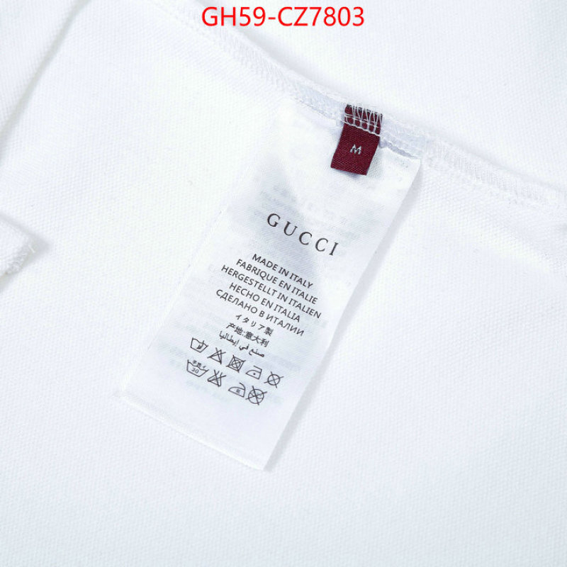 Clothing-Gucci best replica quality ID: CZ7803 $: 59USD