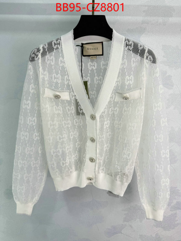 Clothing-Gucci where to buy the best replica ID: CZ8801 $: 95USD