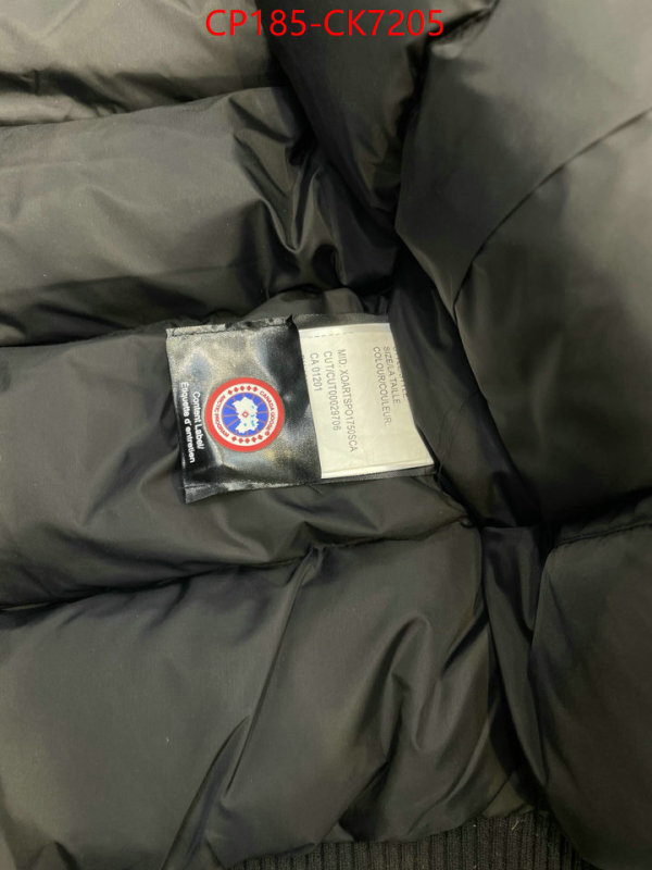 Down jacket Men-Canada Goose new designer replica ID: CK7205 $: 185USD
