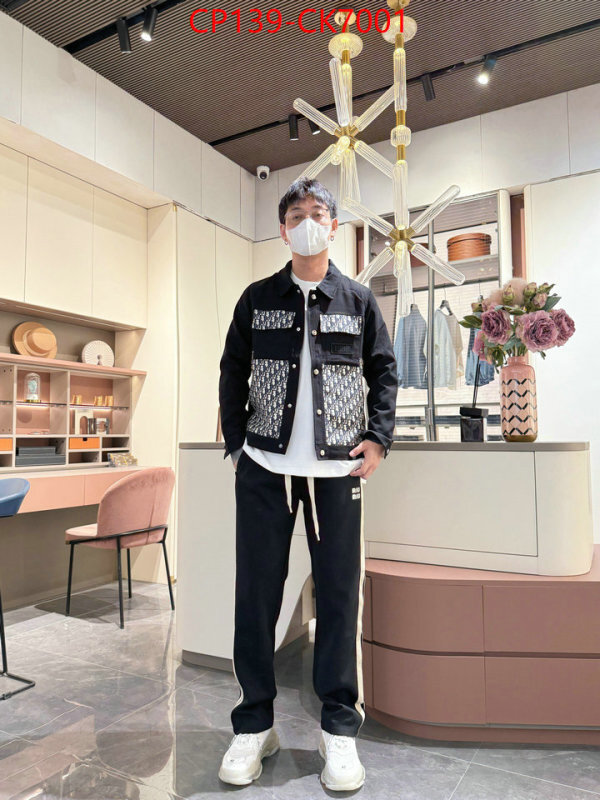 Clothing-Dior designer 7 star replica ID: CK7001 $: 139USD