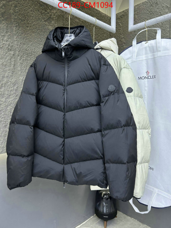 Down jacket Men-Moncler replica wholesale ID: CM1094 $: 189USD