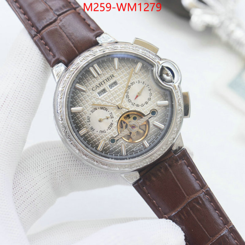 Watch(TOP)-Cartier replica 1:1 ID: WM1279 $: 259USD