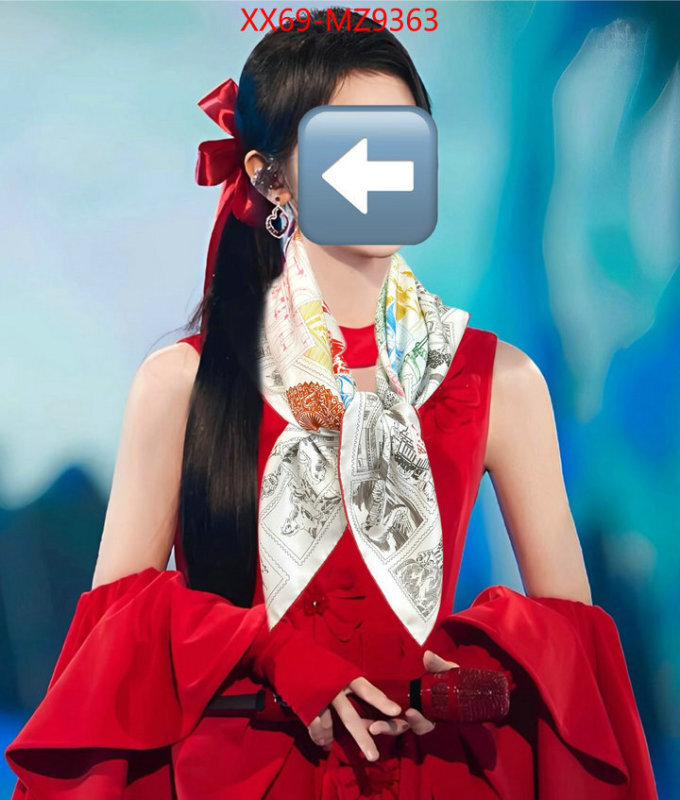 Scarf-Hermes luxury fake ID: MZ9363 $: 69USD
