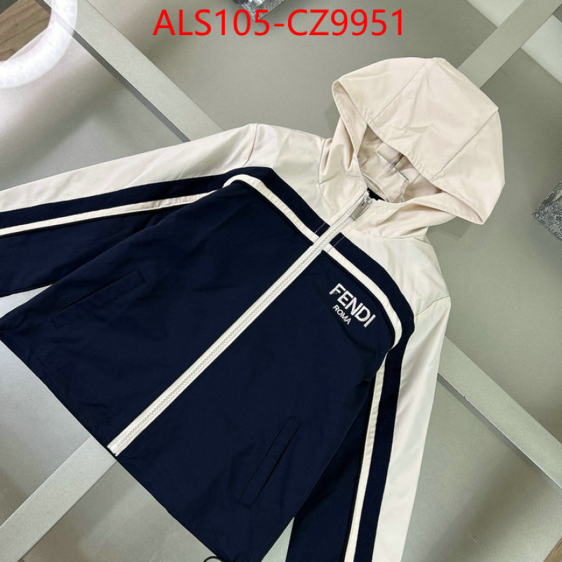 Kids clothing-Fendi sellers online ID: CZ9951 $: 105USD