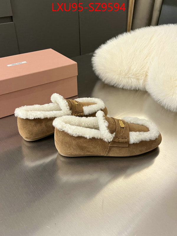 Women Shoes-Miu Miu shop the best high authentic quality replica ID: SZ9594 $: 95USD