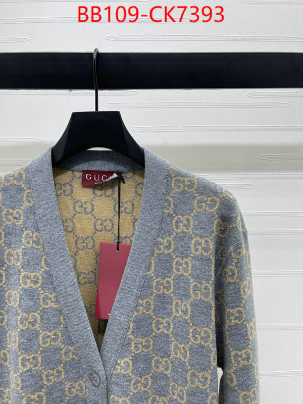 Clothing-Gucci highest product quality ID: CK7393 $: 109USD