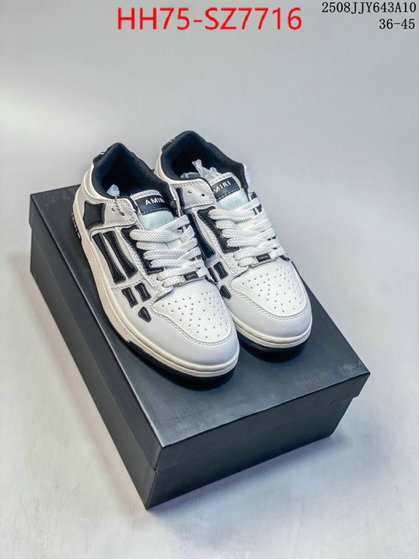 Men Shoes-AMIRI wholesale ID: SZ7716 $: 75USD