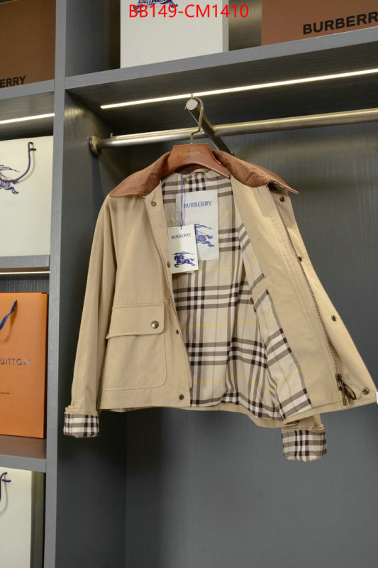 Clothing-Burberry replcia cheap ID: CM1410 $: 149USD
