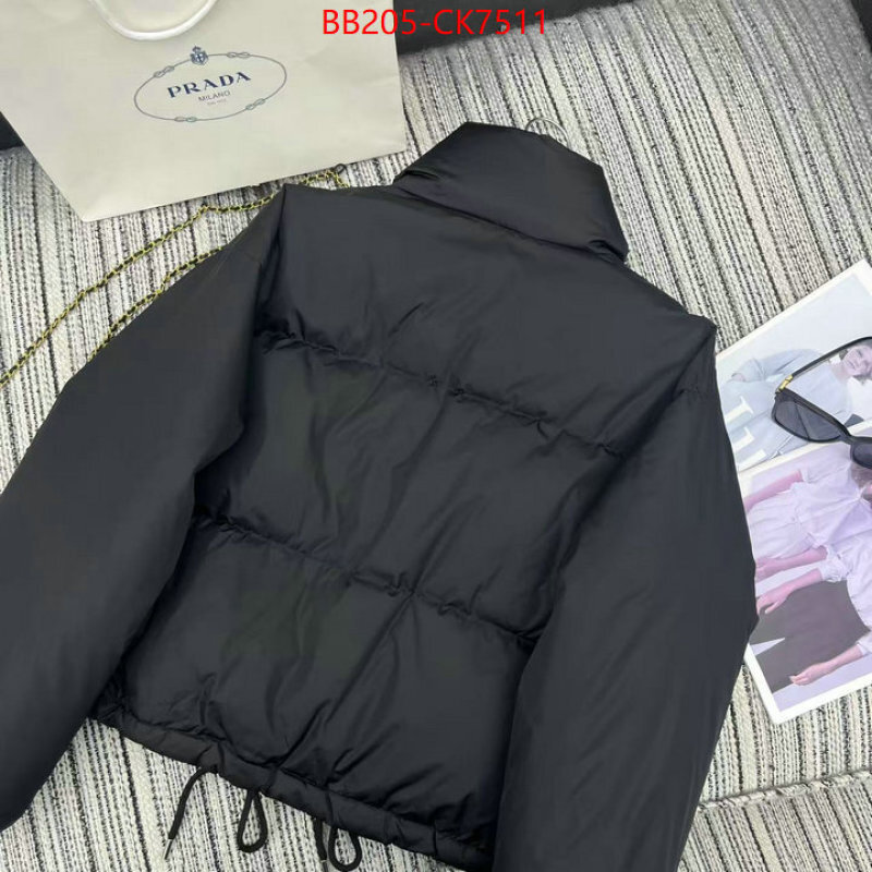 Down jacket Women-Prada online sales ID: CK7511 $: 205USD