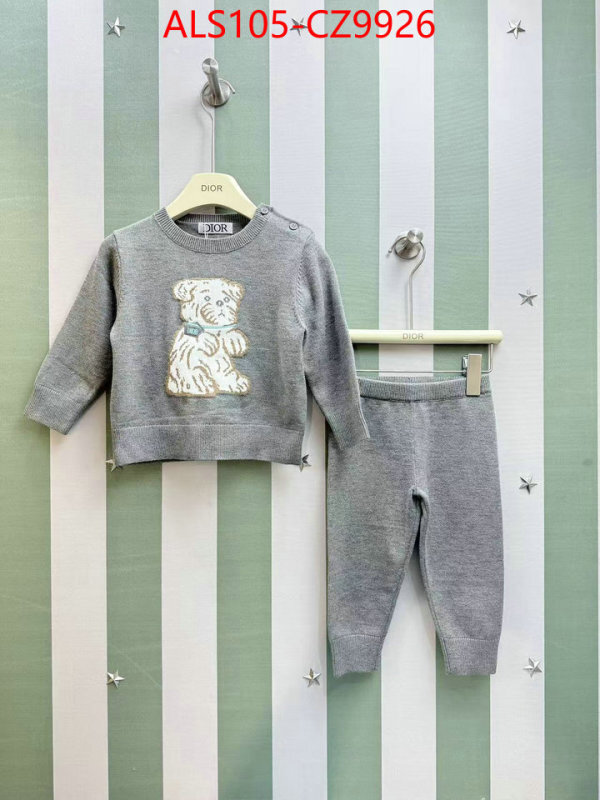 Kids clothing-Dior unsurpassed quality ID: CZ9926 $: 105USD