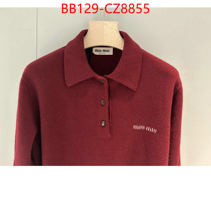 Clothing-MIU MIU wholesale imitation designer replicas ID: CZ8355 $: 129USD