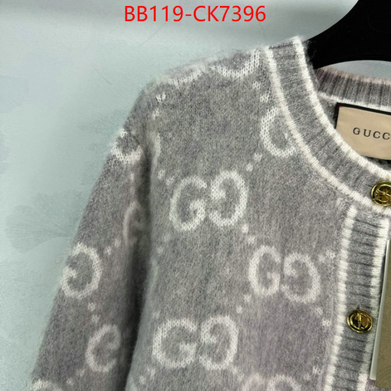 Clothing-Gucci highest quality replica ID: CK7396 $: 119USD