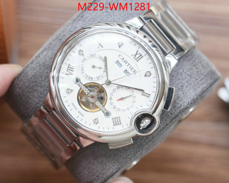 Watch(TOP)-Cartier new designer replica ID: WM1281 $: 229USD
