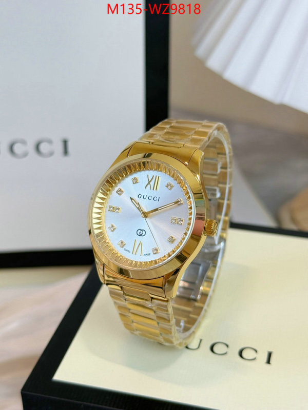 Watch(4A)-Gucci 1:1 ID: WZ9818 $: 135USD