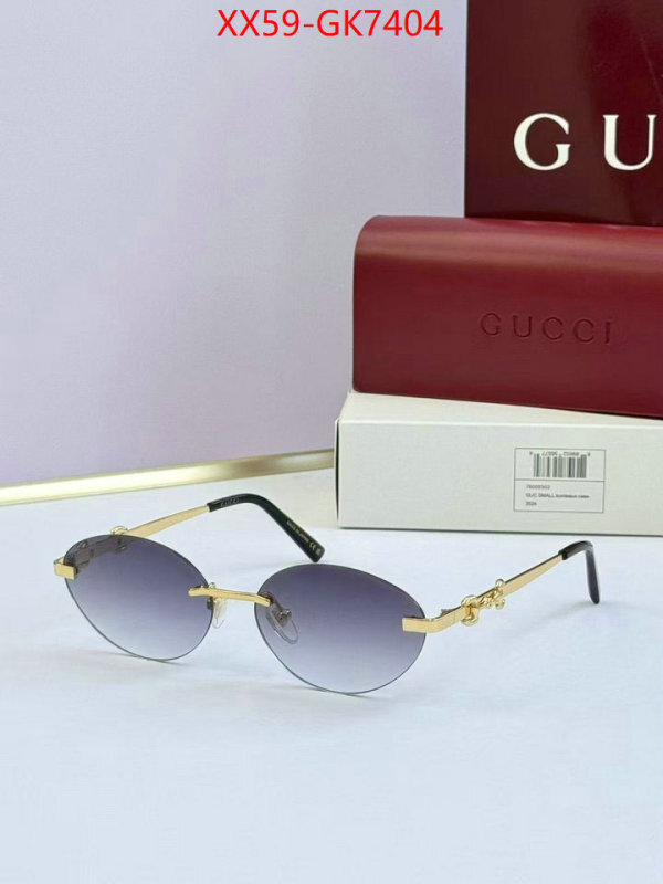 Glasses-Gucci wholesale china ID: GK7404 $: 59USD
