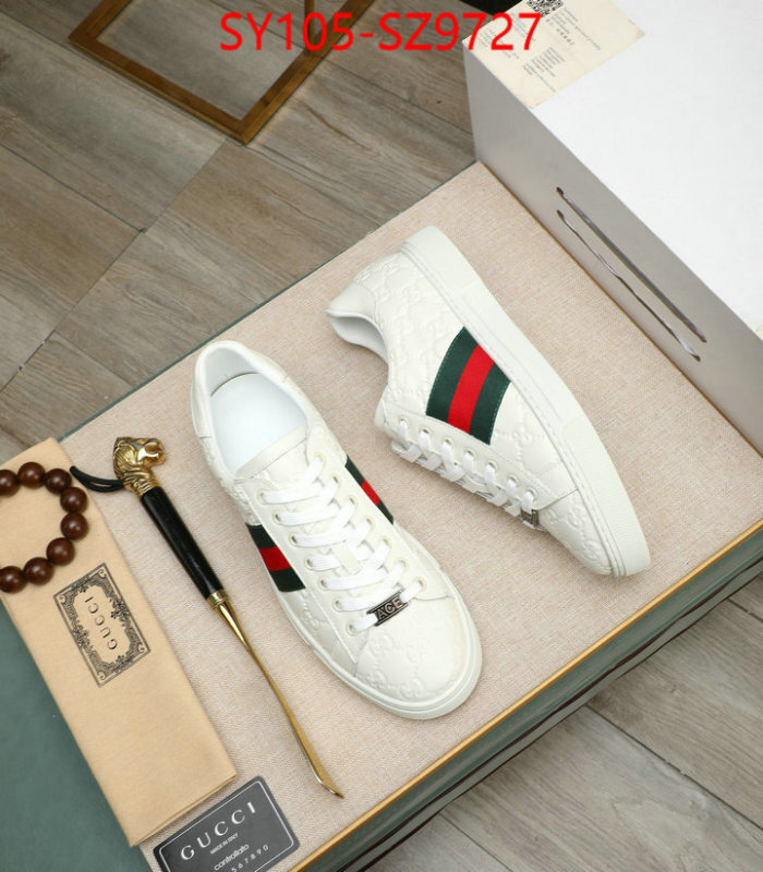 Men Shoes-Gucci where quality designer replica ID: SZ9727 $: 105USD