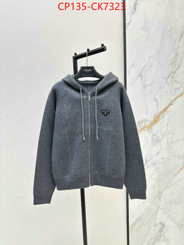Clothing-Prada buy top high quality replica ID: CK7323 $: 135USD