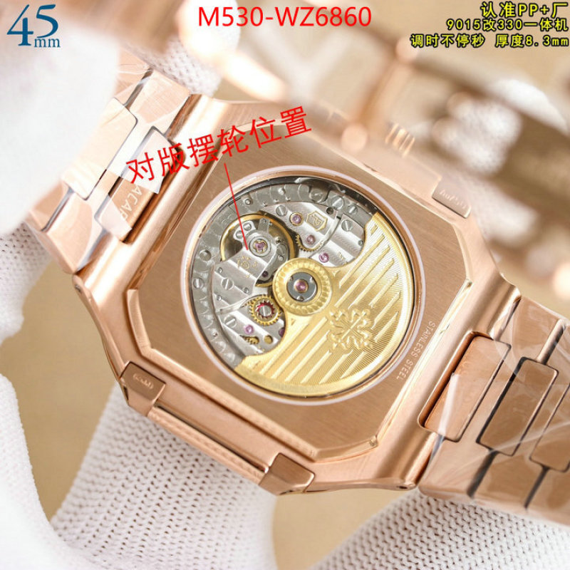 Watch(TOP)-Patek Philippe top quality fake ID: WZ6860 $: 530USD
