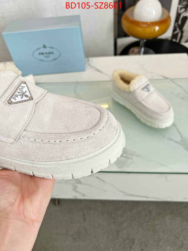 Women Shoes-Prada 1:1 replica wholesale ID: SZ8601 $: 105USD
