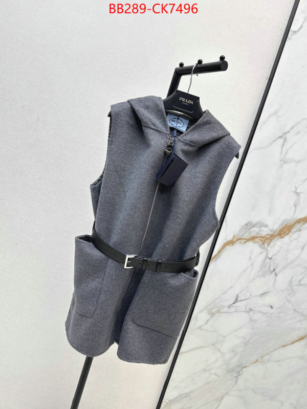 Clothing-Prada perfect quality ID: CK7496 $: 289USD