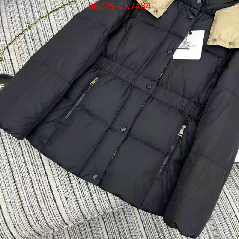 Down jacket Women-Moncler perfect replica ID: CK7484 $: 229USD