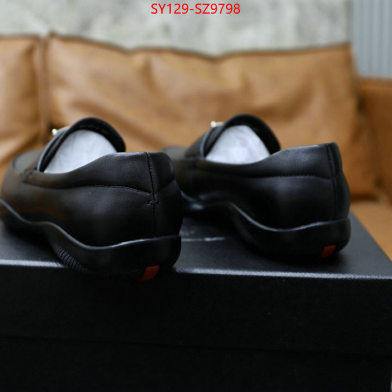 Men shoes-Prada top 1:1 replica ID: SZ9798 $: 129USD
