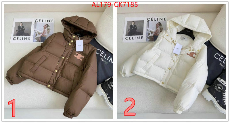 Down jacket Women-Celine replica for cheap ID: CK7185 $: 179USD