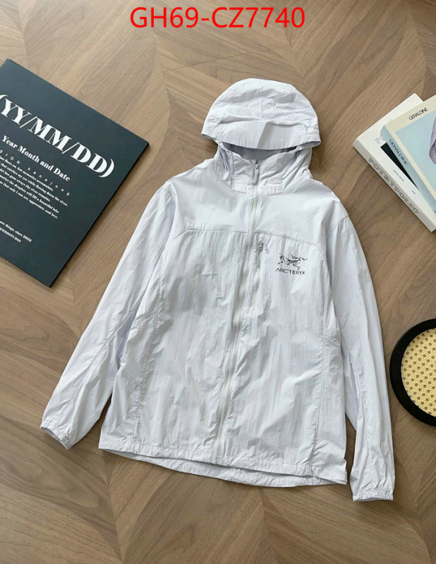 Clothing-ARCTERYX wholesale 2024 replica ID: CZ7740 $: 69USD