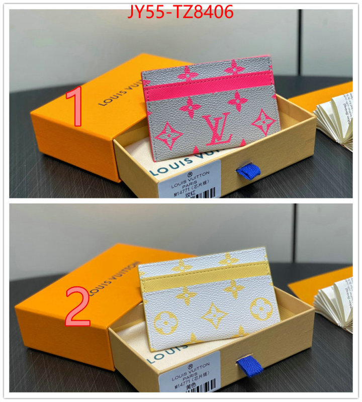 LV Bags(TOP)-Wallet top ID: TZ8406 $: 55USD,