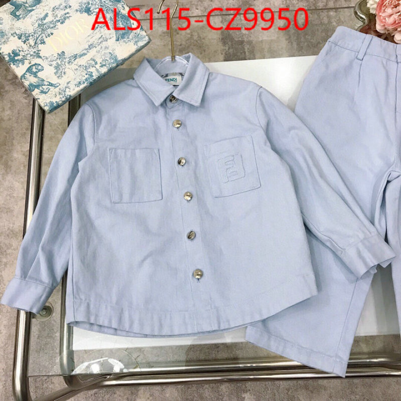 Kids clothing-Fendi where should i buy replica ID: CZ9950 $: 115USD