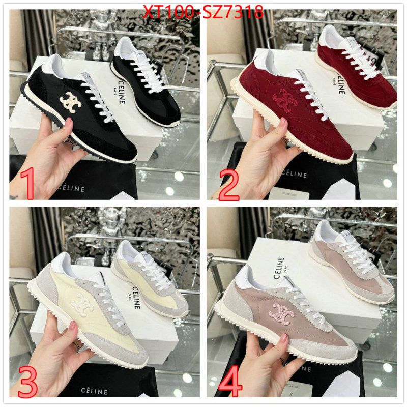 Women Shoes-CELINE cheap online best designer ID: SZ7318 $: 100USD