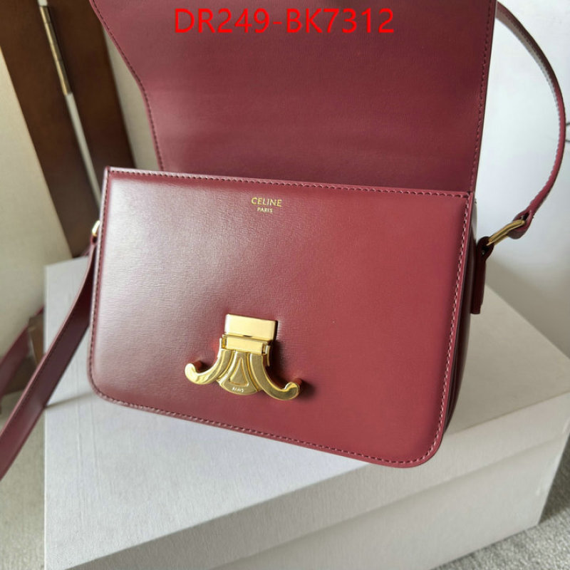 Celine Bags(TOP)-Triomphe Series cheap high quality replica ID: BK7312 $: 249USD,