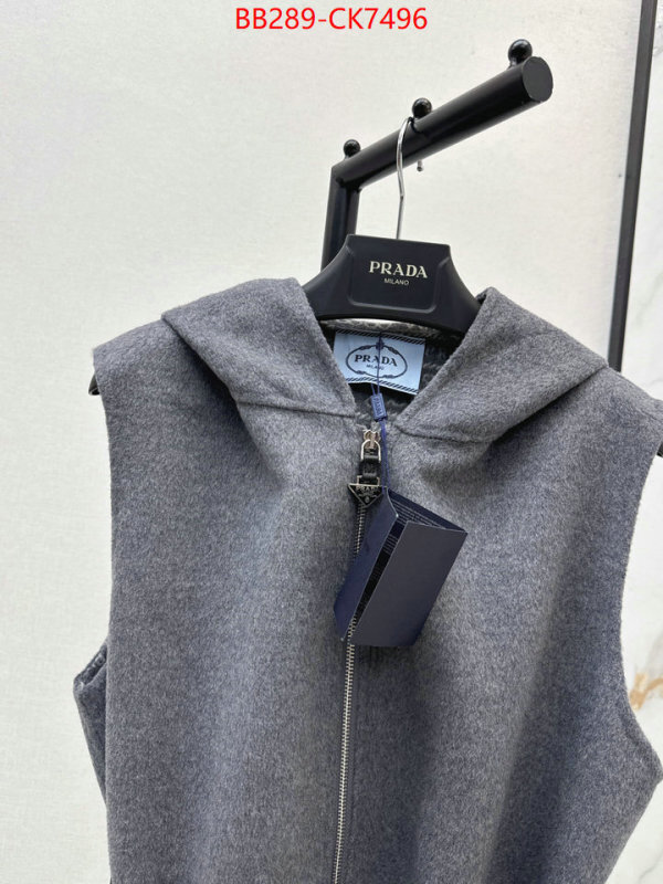 Clothing-Prada perfect quality ID: CK7496 $: 289USD
