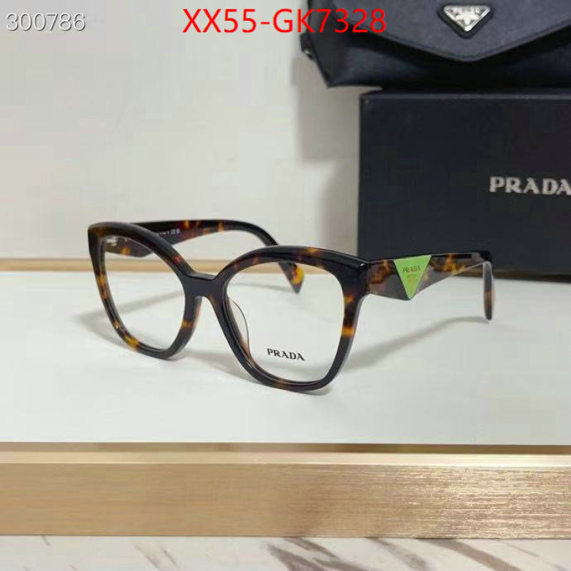 Glasses-Prada high quality online ID: GK7328 $: 55USD