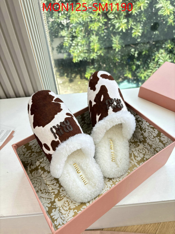 Women Shoes-Miu Miu best quality replica ID: SM1190 $: 125USD
